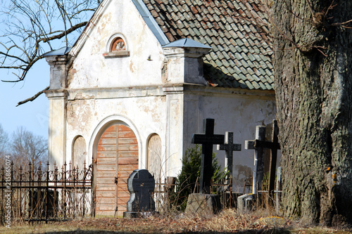 Obraz w ramie Cemetry