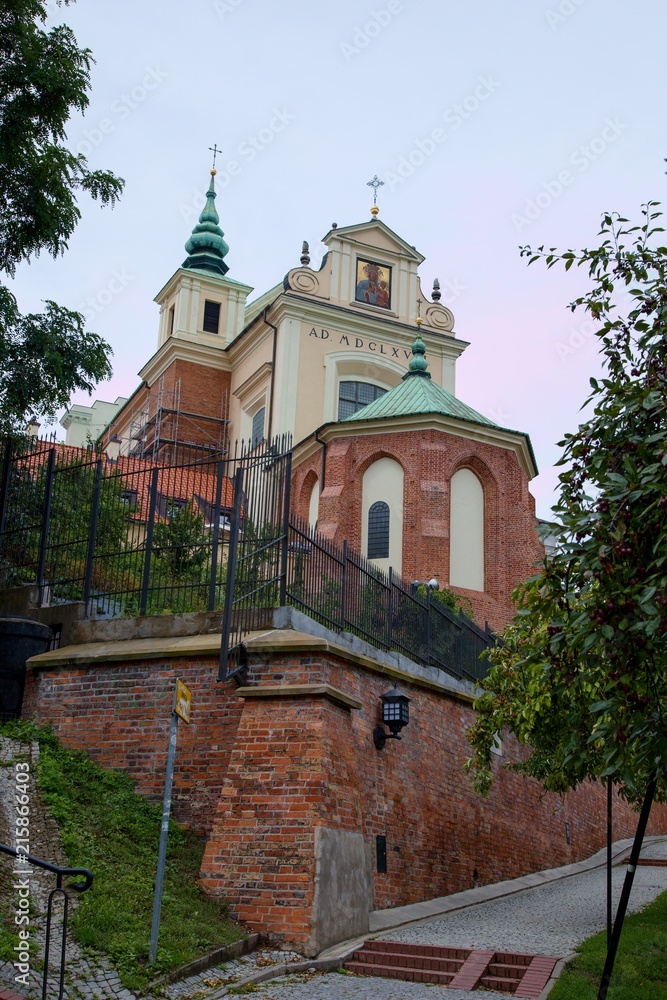 St. Anne's Church in Warsaw, Poland, Europe