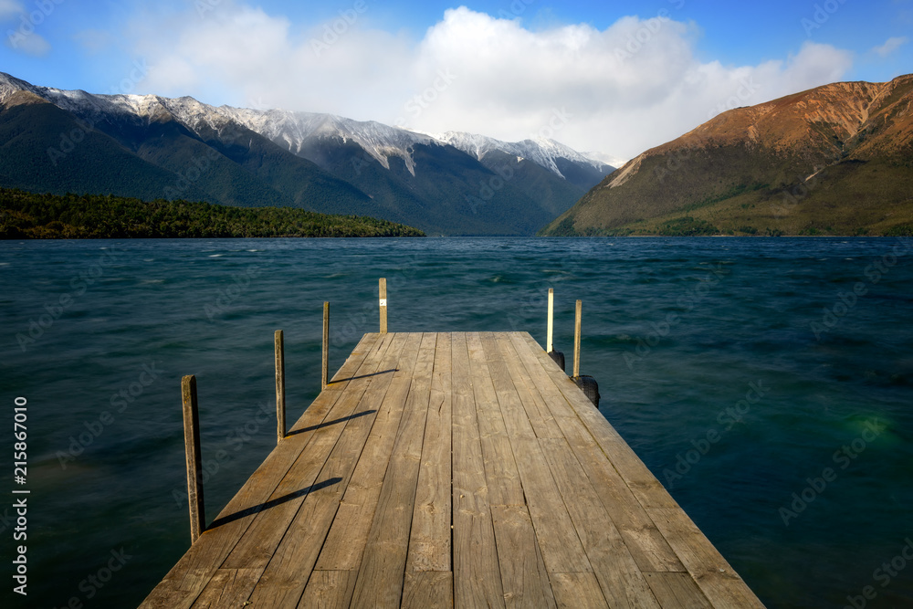 Lake Rotoiti, Nelson Lakes National Park, South Island, New Zealand Lake Rotoiti, Nelson Lakes National Park, South Island, New Zealand