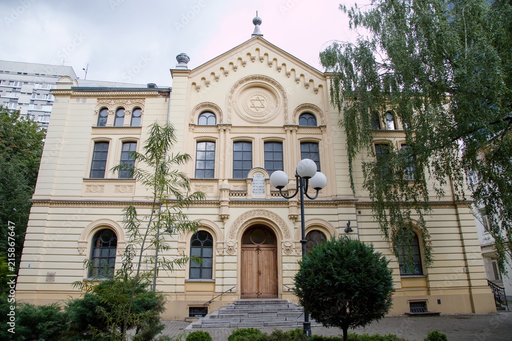 Nożyk Synagogue in Warsaw city, Poland, Europe