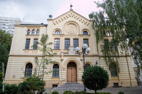 Nożyk Synagogue in Warsaw city, Poland, Europe