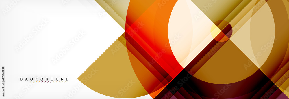 Vector circular geometric abstract background Vector circular geometric abstract background
