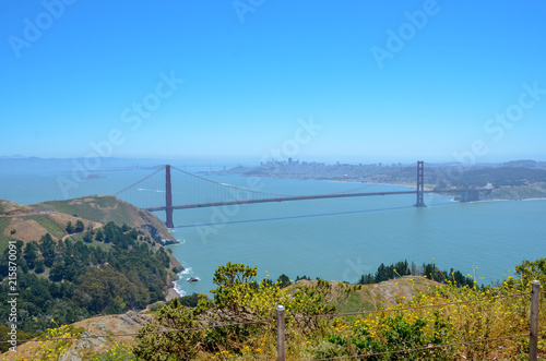 Golden Gate Bridge from Marin Headlands 