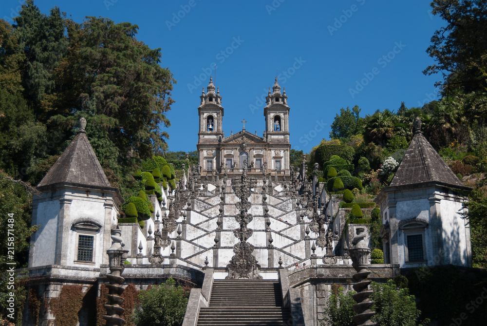 Sanctuary of Bom Jesus do Monte, Braga. Portugal.