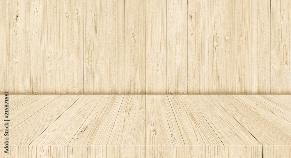 Perspective shadows light color Wood wall backdrop texture background Perspective shadows light color Wood wall backdrop texture background