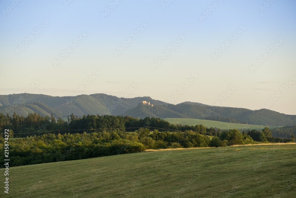 Castle on the hill. Slovakia Castle on the hill. Slovakia