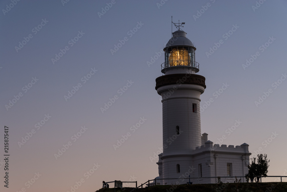 The lighthouse at Byron Bay, New South Wales, Australia The lighthouse at Byron Bay, New South Wales, Australia