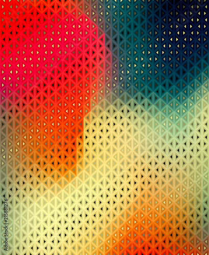 Gradient art and geometric style background, brochure & flyer cover template.