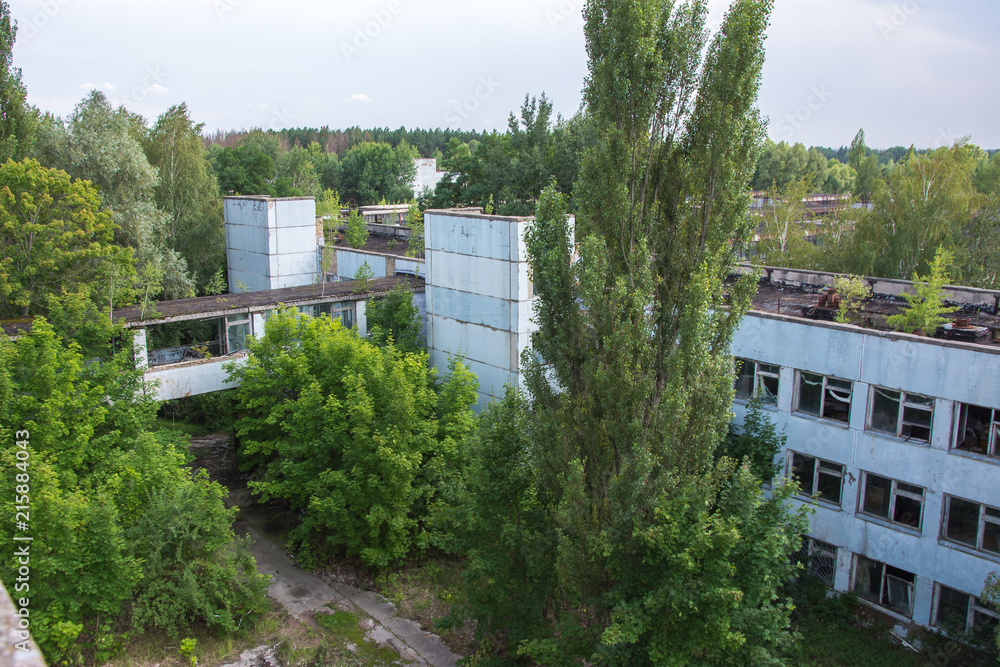 Former Jupiter factory in Pripyat