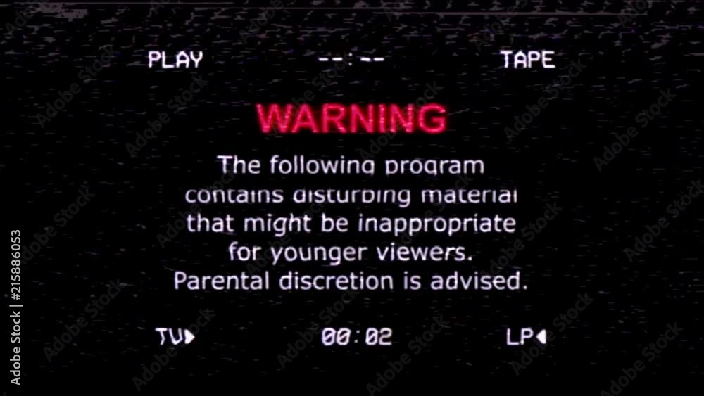 A Retro Vintage Old VHS Tape Screen Capture With Noise And Distortion a-retro-vintage-old-vhs-tape-screen-capture-with-noise-and-distortion