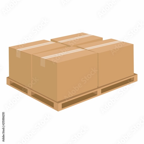 Paleta z łądunkiem