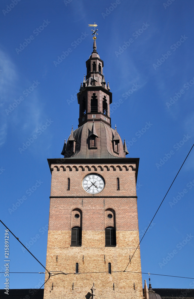 Oslo Cathedral (Domkirke) — formerly church of Our Savior in Oslo. Norway Oslo Cathedral (Domkirke) — formerly church of Our Savior in Oslo. Norway