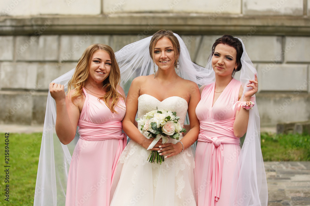 15 Fun Bridesmaid Poses With The Bride To Celebrate Her Wedding Event – OYO  Hotels: Travel Blog
