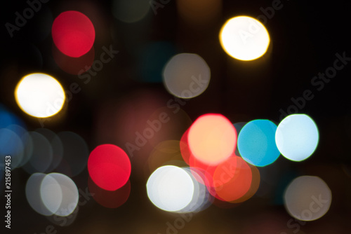 Abstract bokeh ligths background