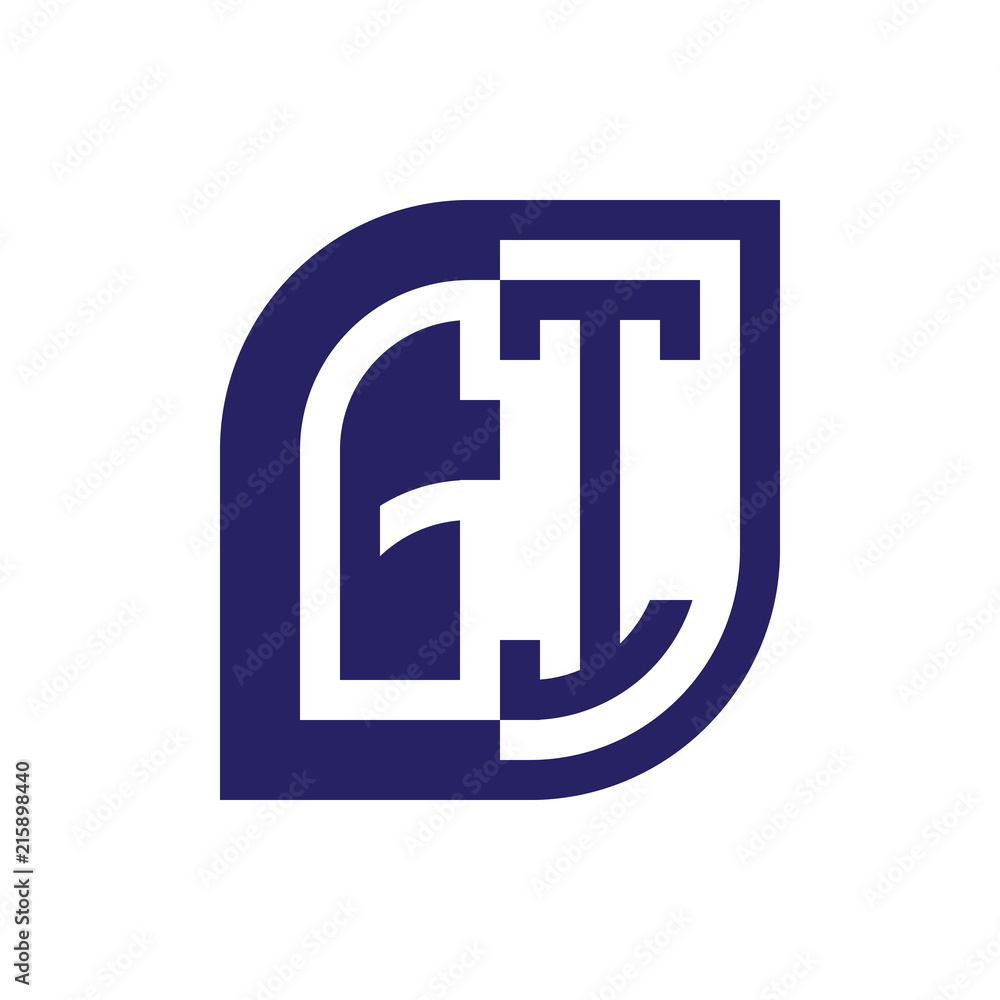 GI initial letter emblem logo negative space GI initial letter emblem logo negative space