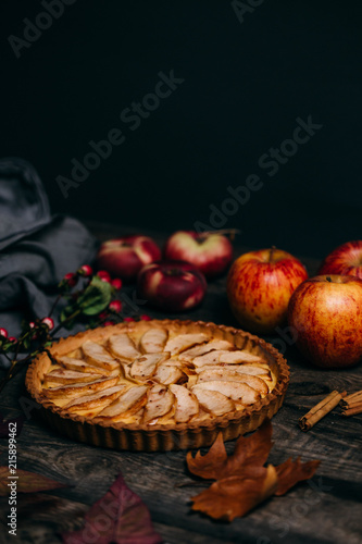 homemade apple pie