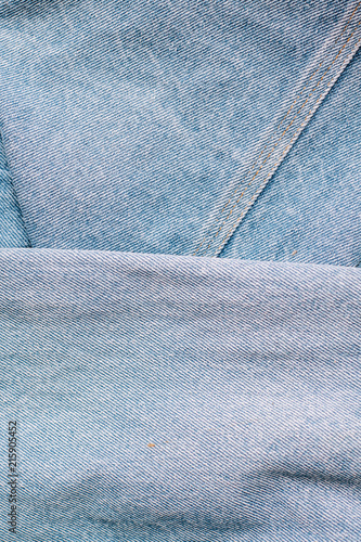 Fine Detail Of Denim