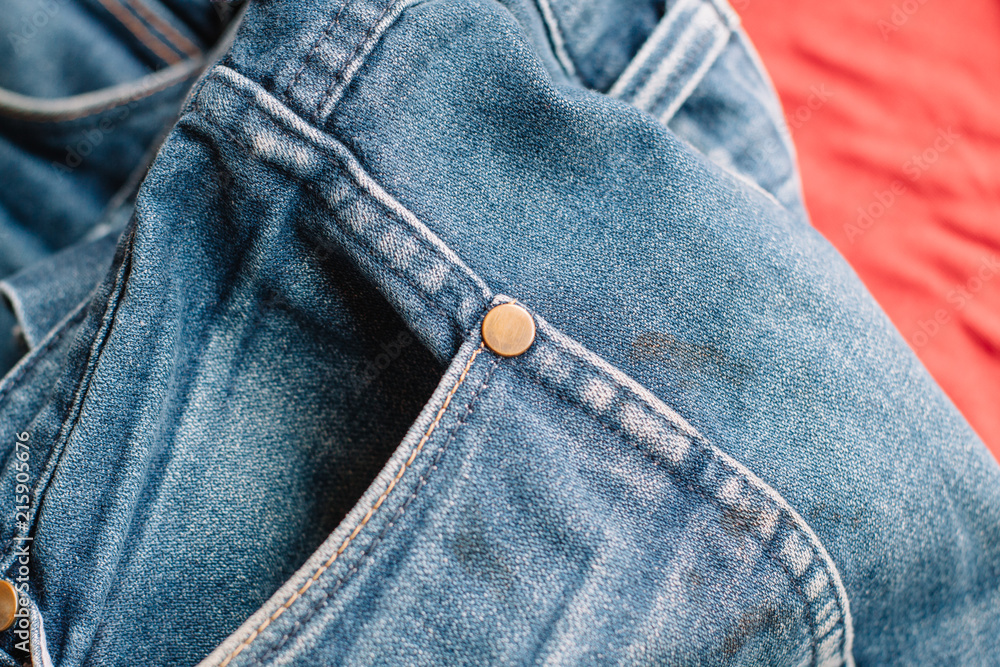 Fine Detail Of Denim Fine Detail Of Denim