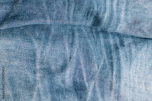 Fine Detail Of Denim