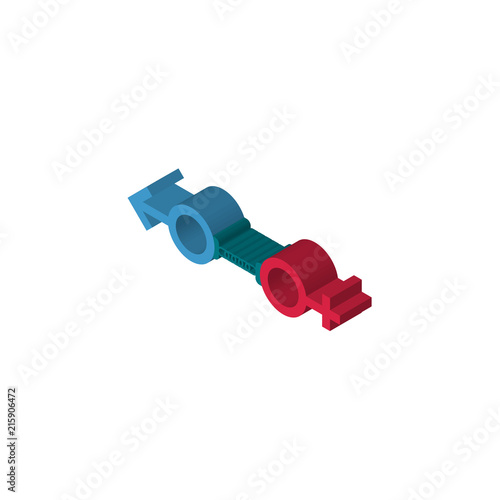 sex store isometric right top view 3D icon © VectorGalaxy