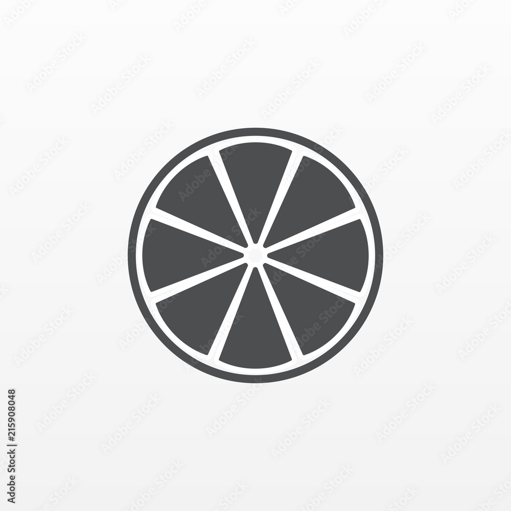 Lemon icon isolated on background. Modern flat pictogram, business, marketing, internet concept. Lemon icon isolated on background. Modern flat pictogram, business, marketing, internet concept.