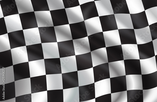 Vector background of checkered flag pattern
