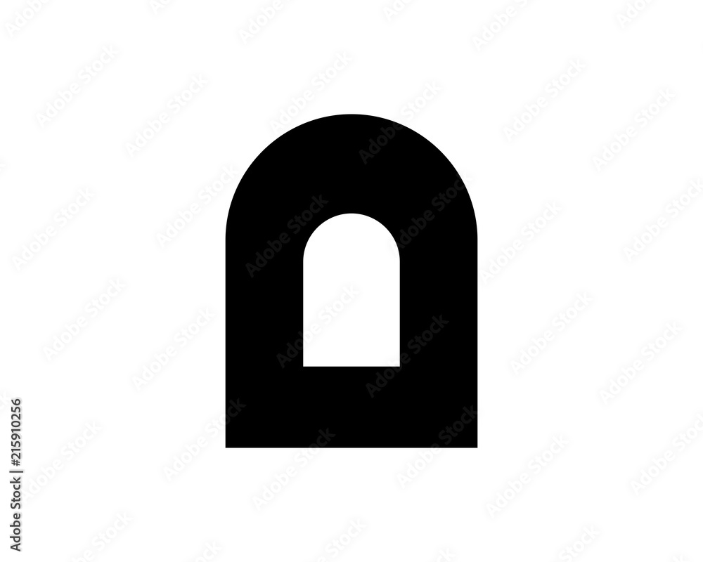 red tunnel furniture furnishing exterior interior home architecture image vector icon logo red tunnel furniture furnishing exterior interior home architecture image vector icon logo