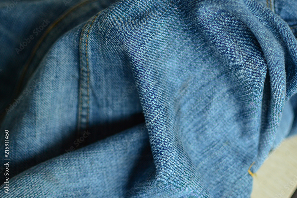 Fototapeta premium The Denim Fabric