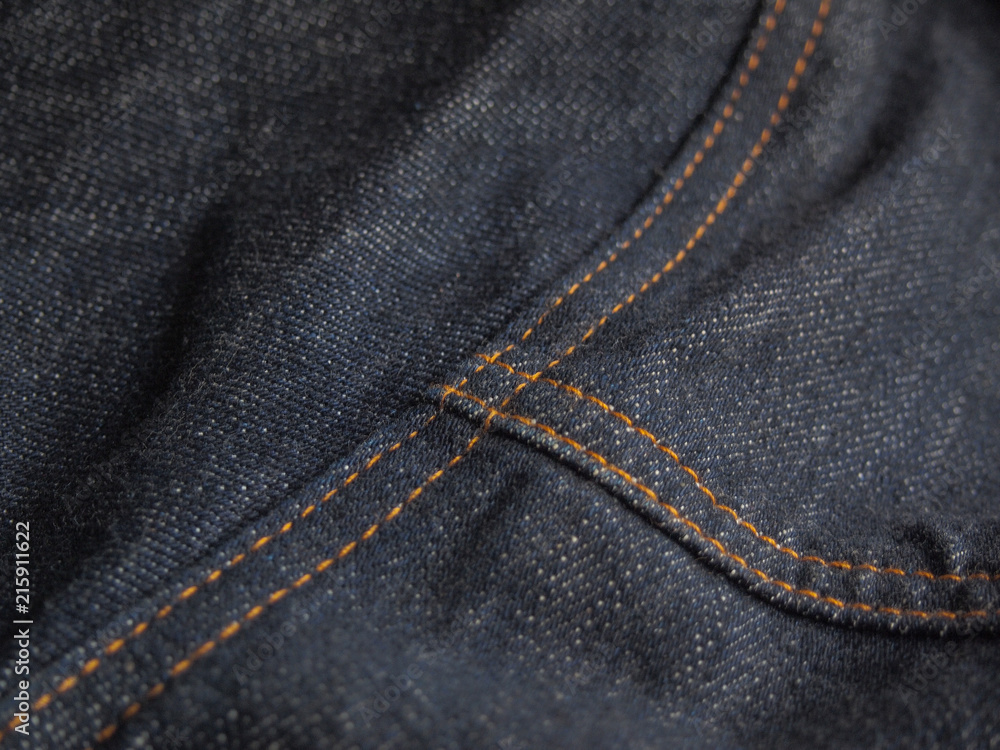 Fototapeta premium The Denim Fabric
