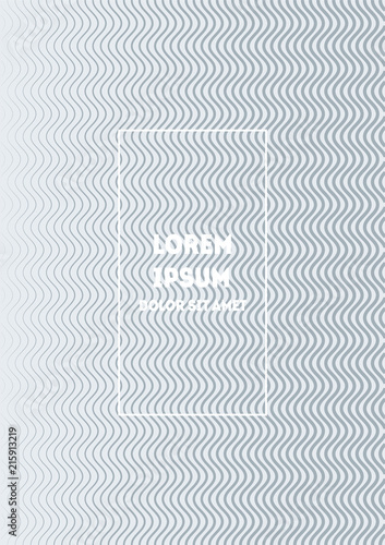 Wallpaper Mural Minimal geometric cover, vector trendy retro corporate identity design. Glitch neon music party blend background. Blend minimal futuristic cover, linear corporate identity, trendy stripes ad banner. Torontodigital.ca