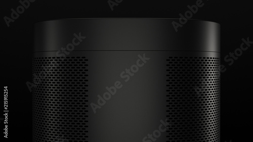 Sonos One -black -top back -centered photo