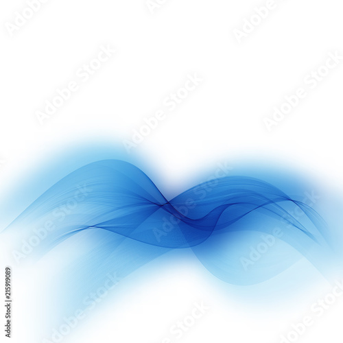 Soft blue smoke gradient futuristic liquid transparent background.