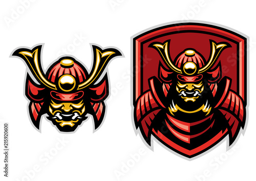 samurai warrior mascot