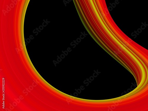 Twisted abstract striped sh...