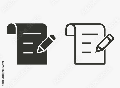 Evaluate - vector icon.