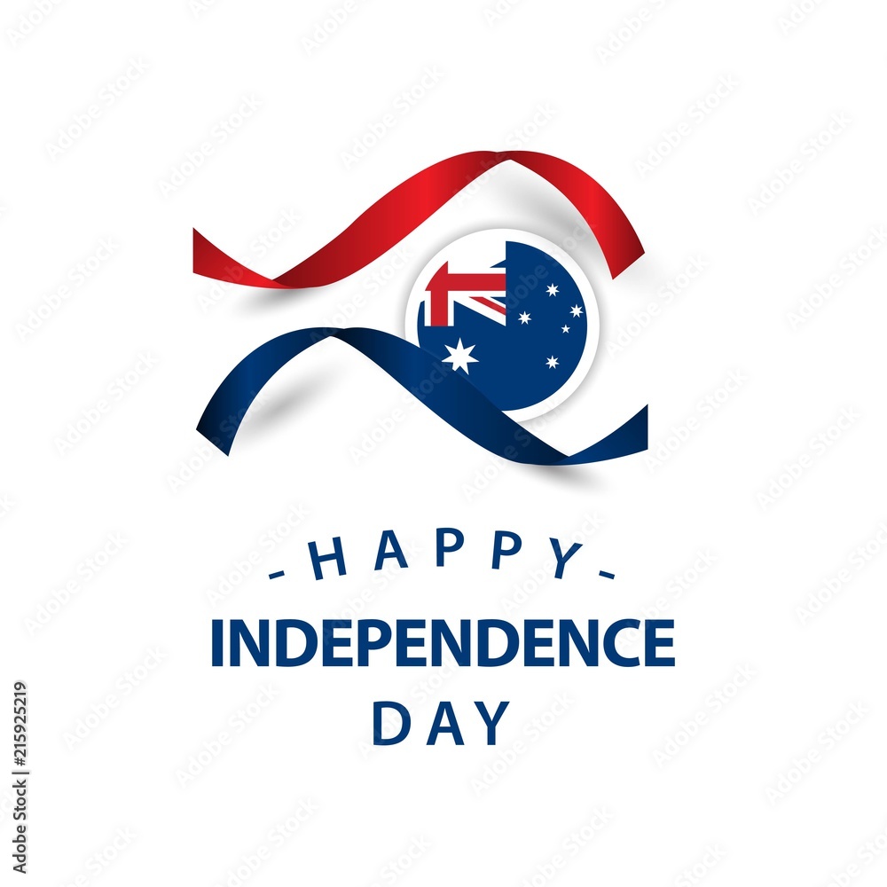 Happy Australia Independent Day Vector Template Design Illustration Happy Australia Independent Day Vector Template Design Illustration