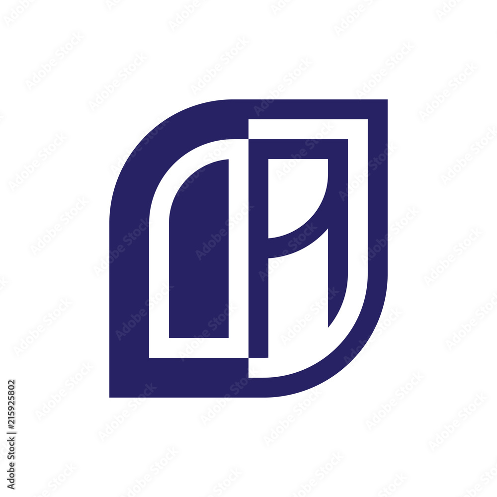 OA initial letter emblem logo negative space OA initial letter emblem logo negative space