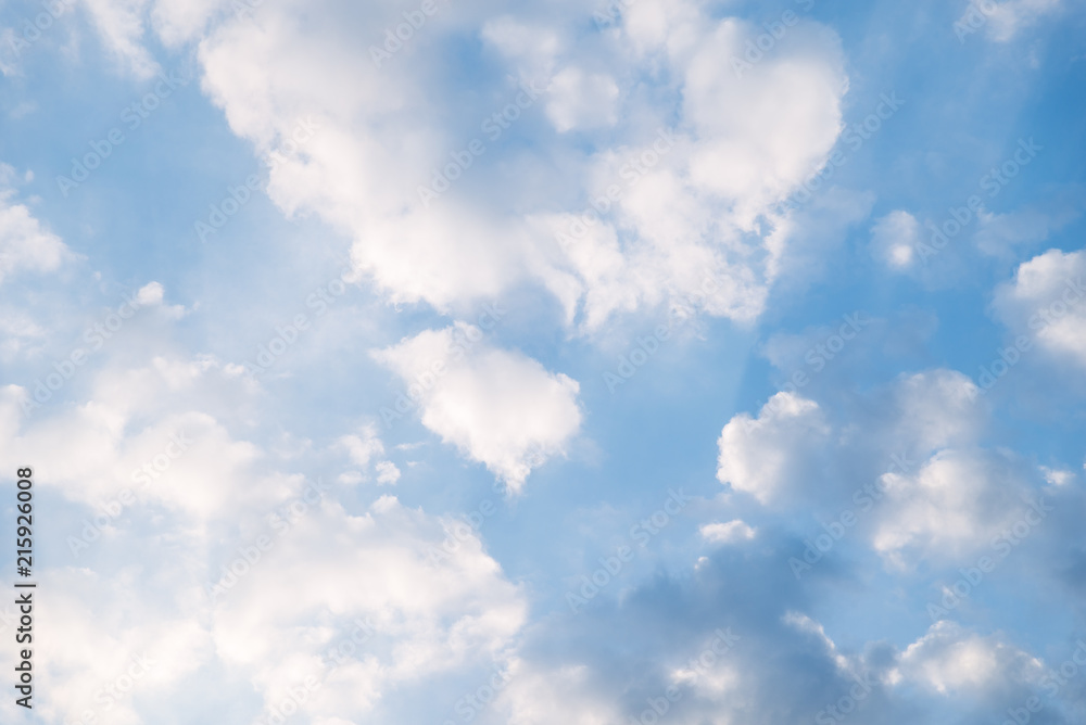 white clouds on blue sky. background texture white clouds on blue sky. background texture