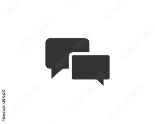 Speech bubbles vector