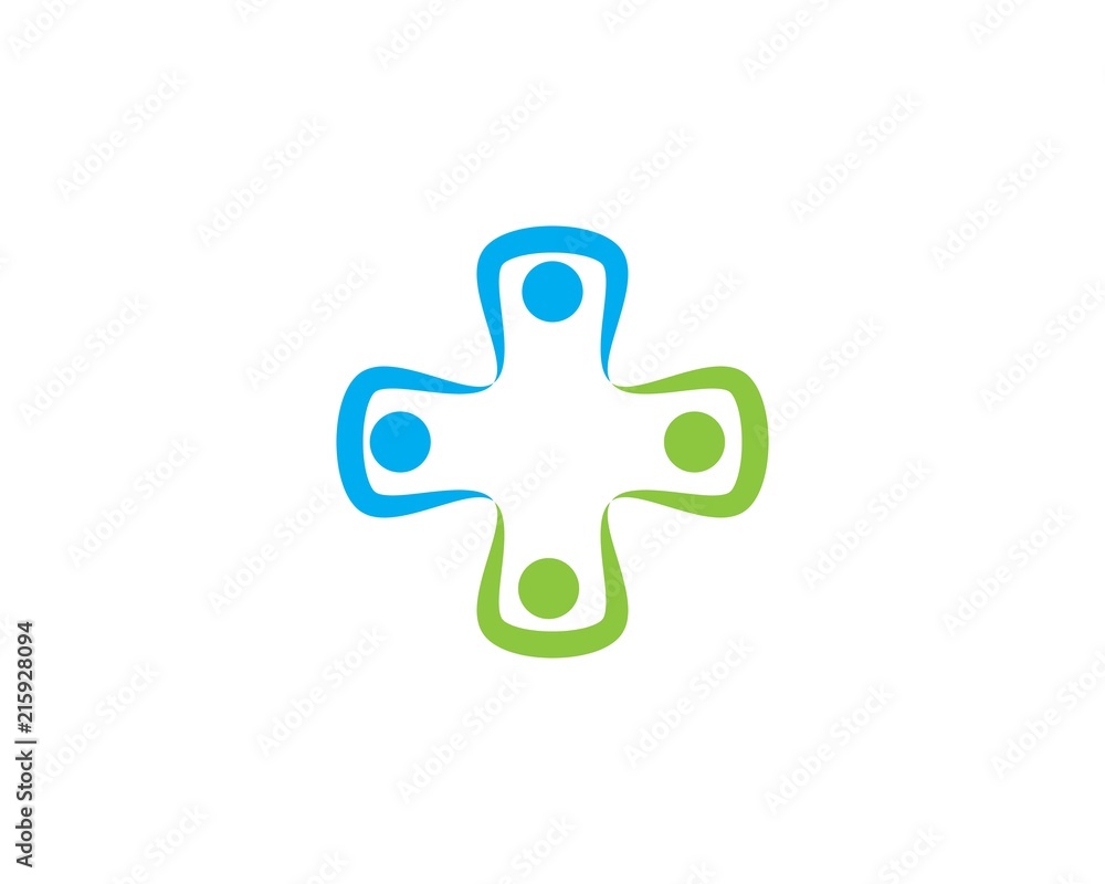 Obraz premium Health Medical Logo template