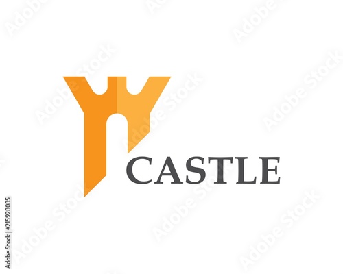 castle logo vector