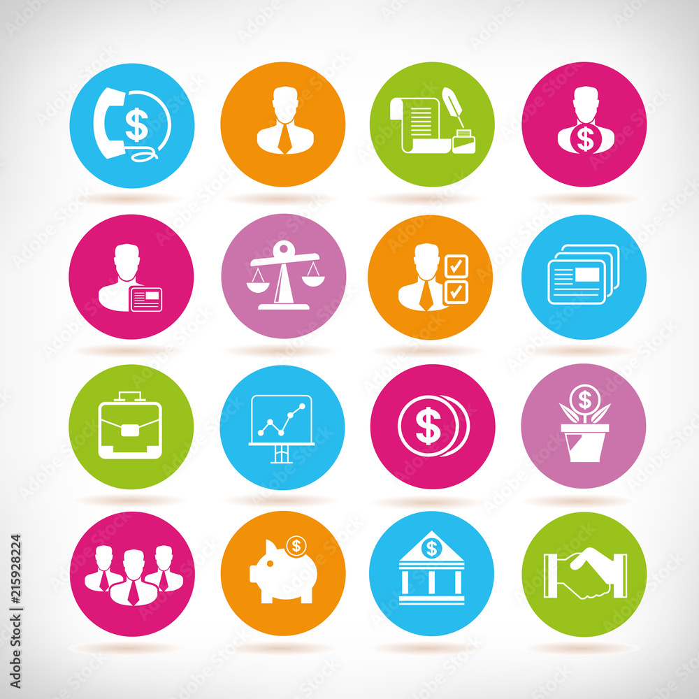 banking icons set banking icons set