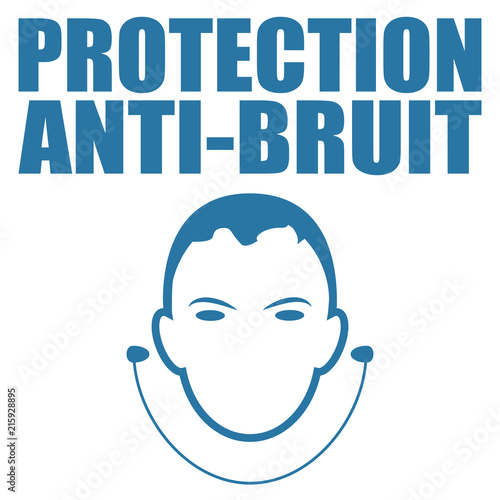 Logo protection contre le bruit.