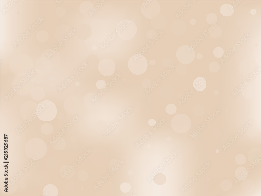 Gold bokeh background. Light abstract backdrop with transparent circles, rounds, dots. Vector illustration Gold bokeh background. Light abstract backdrop with transparent circles, rounds, dots. Vector illustration