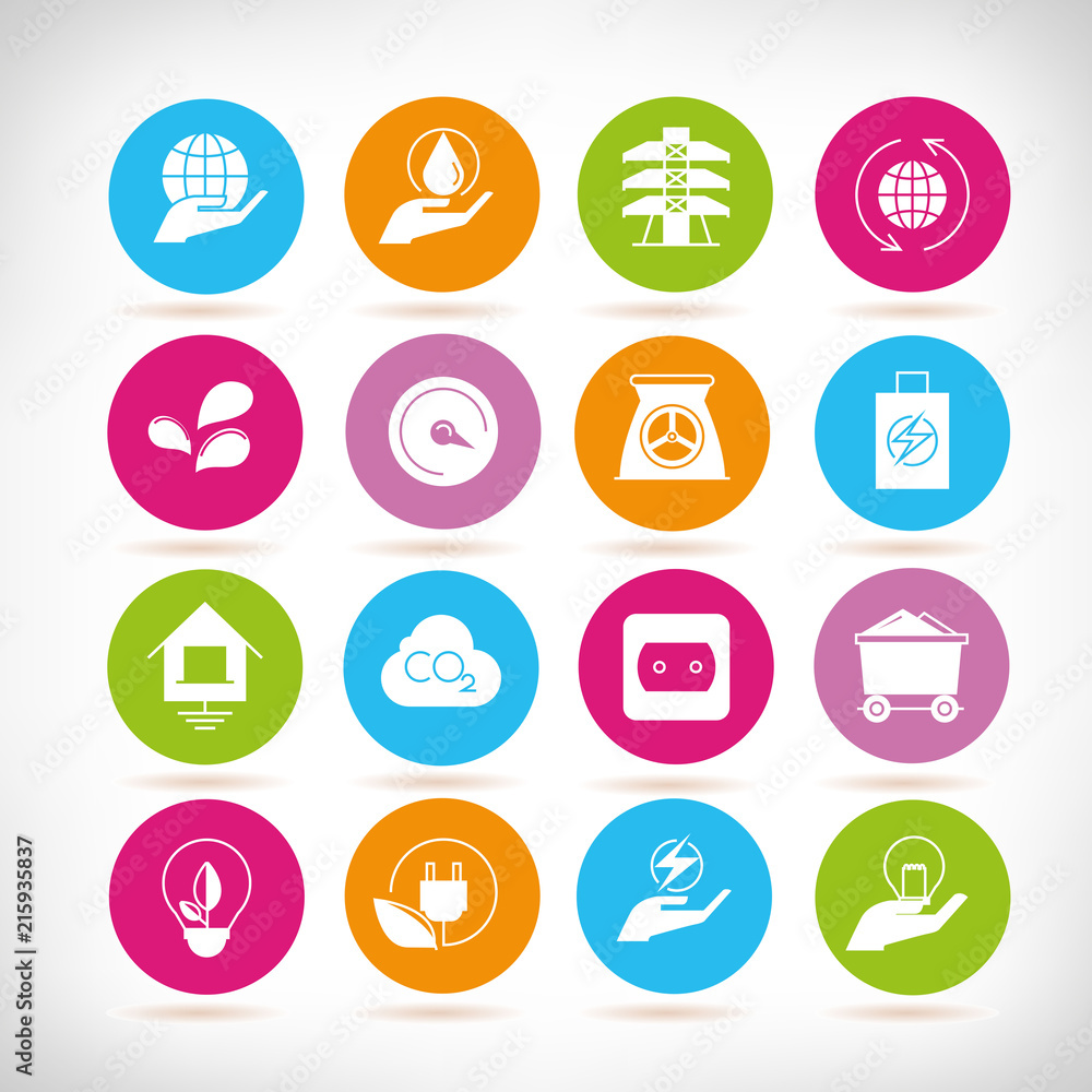 energy icons energy icons