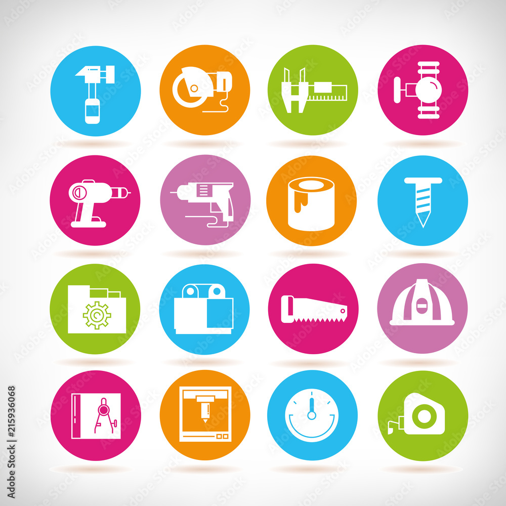 engineering tool icons engineering tool icons
