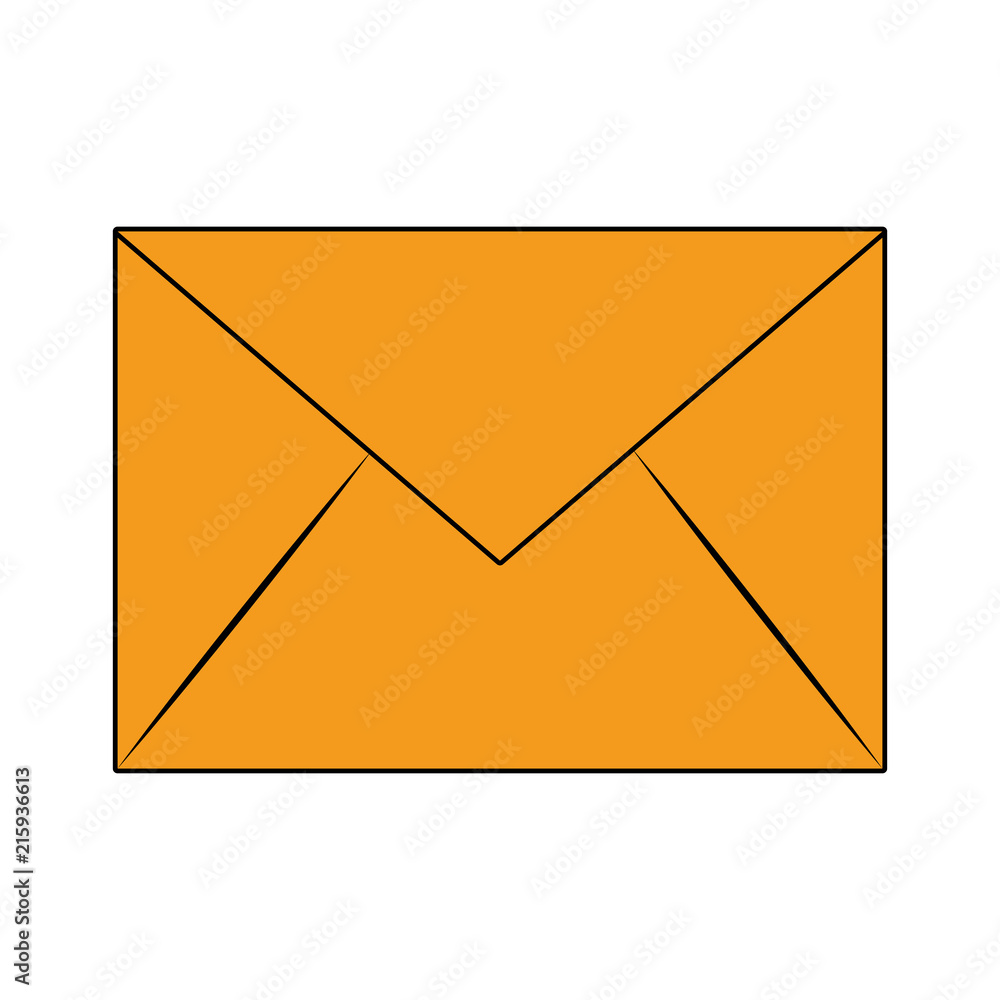 Envelope mail symbol vector illustration graphic design Envelope mail symbol vector illustration graphic design