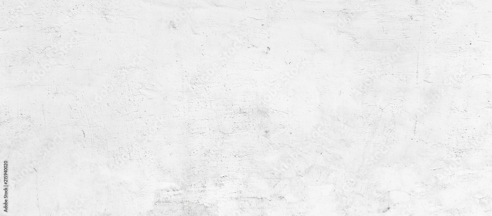 White plastered wall background