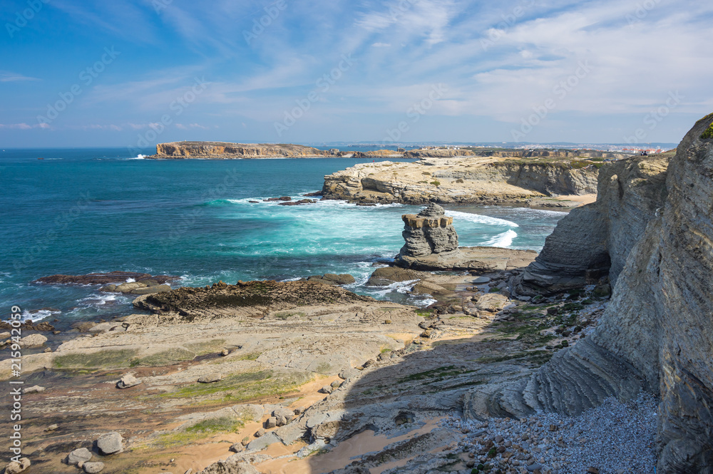 Obraz premium The coast of Atlantic ocean