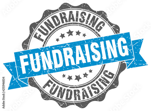 fundraising stamp. sign. seal